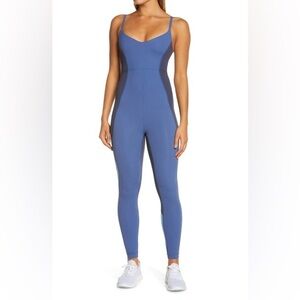 Outdoor Voices Kids Bodysuit in Blue and Navy